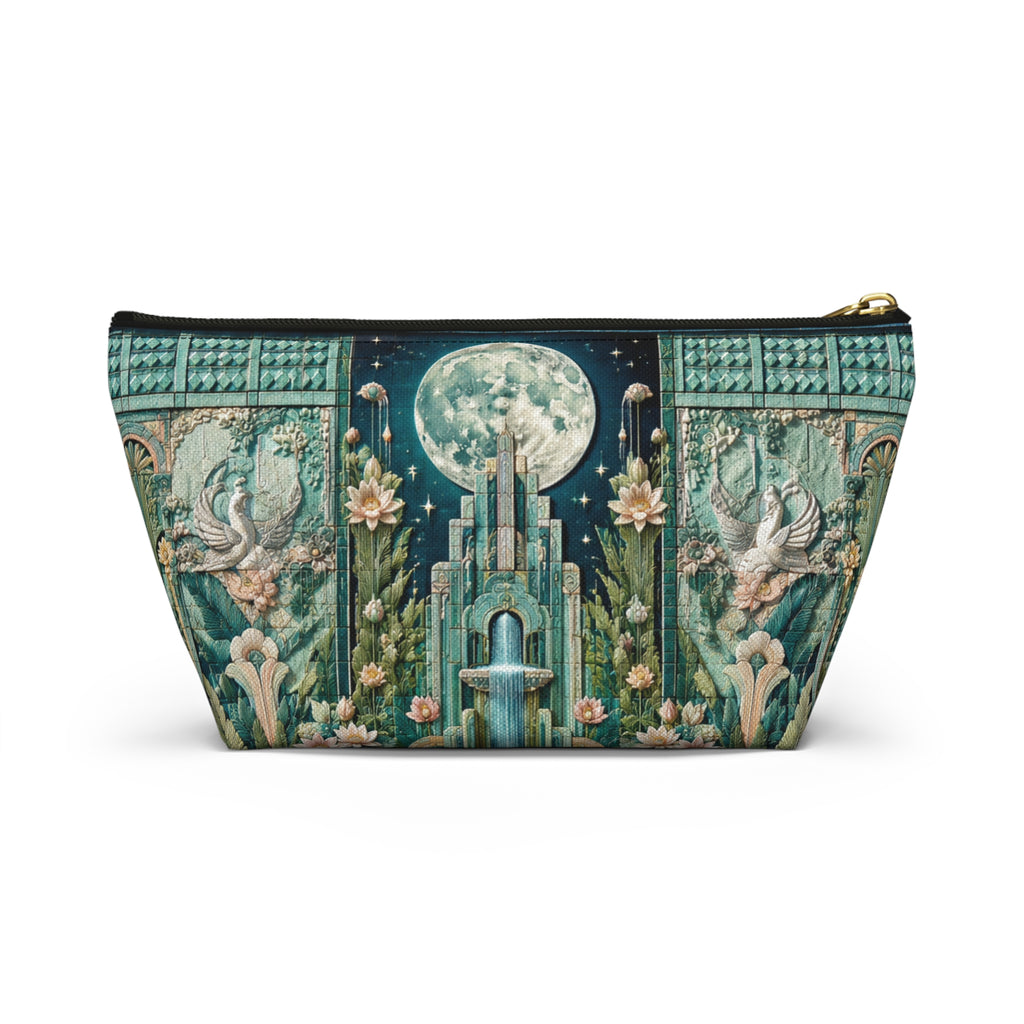 THE NOCTORNE | Glamorous Art Deco Makeup Bag - Accessory Cosmetic Pouch