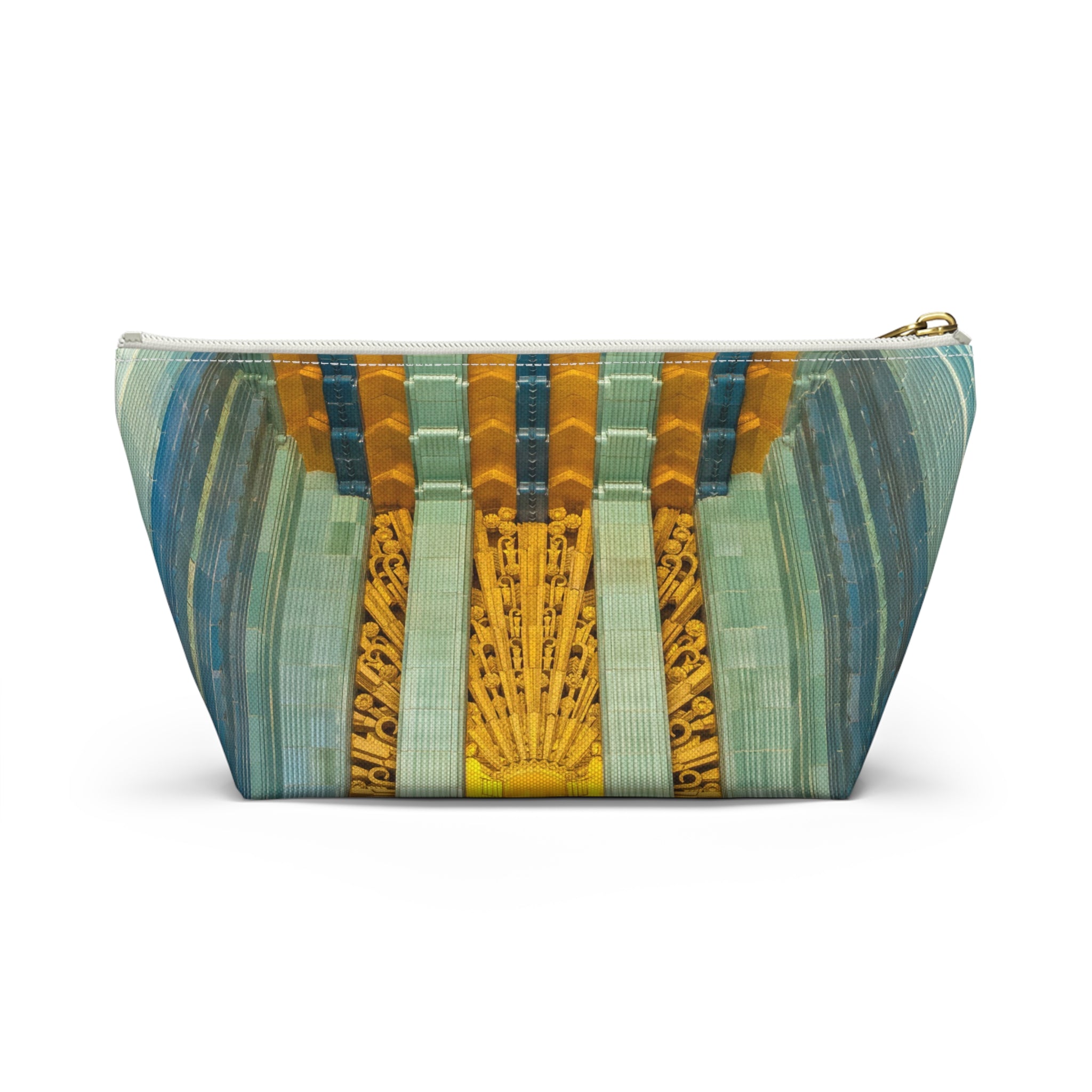 THE GILDED | Glamorous Art Deco Makeup Bag - Accessory Cosmetic Pouch
