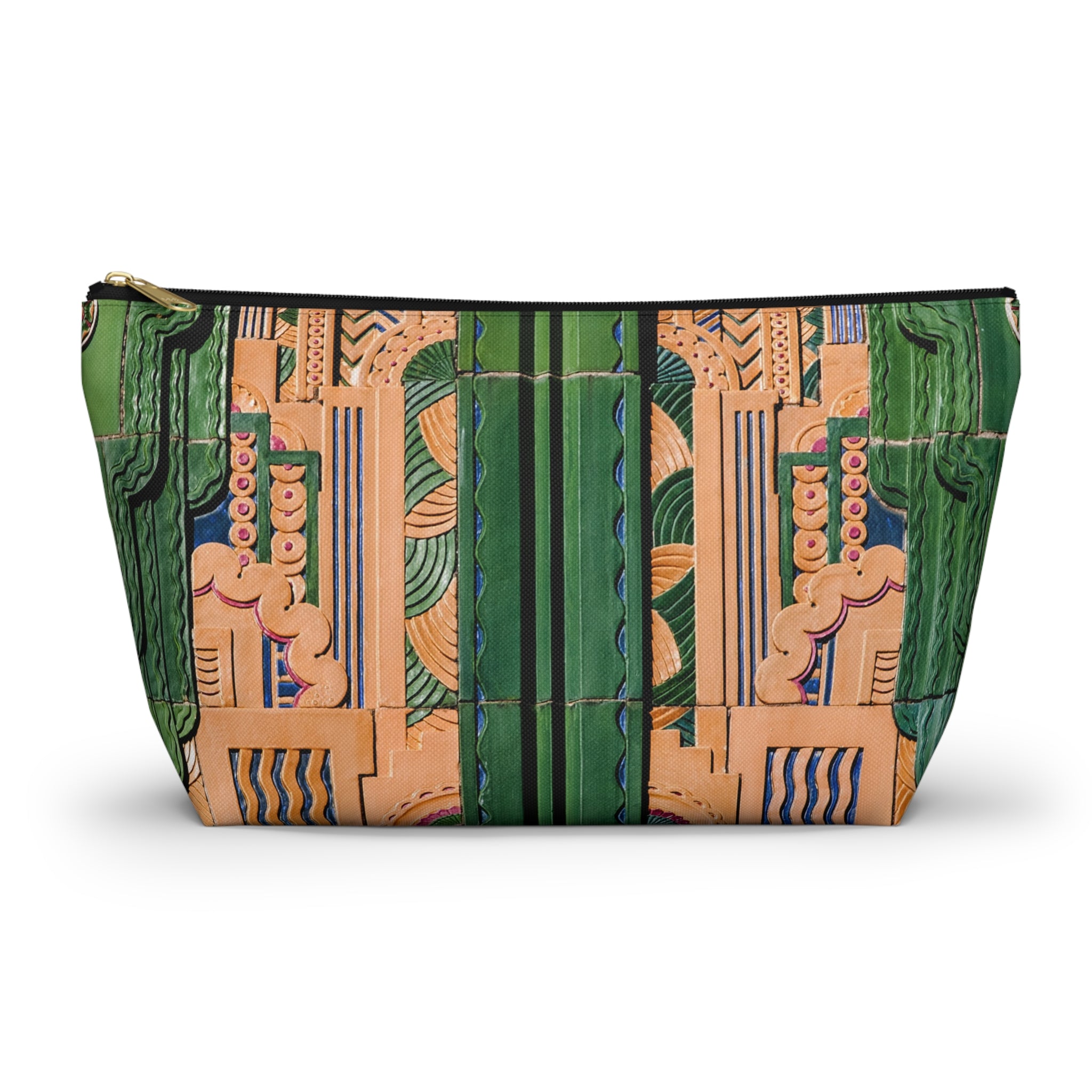 THE TYCOON | Glamorous Art Deco Makeup Bag - Accessory Cosmetic Pouch