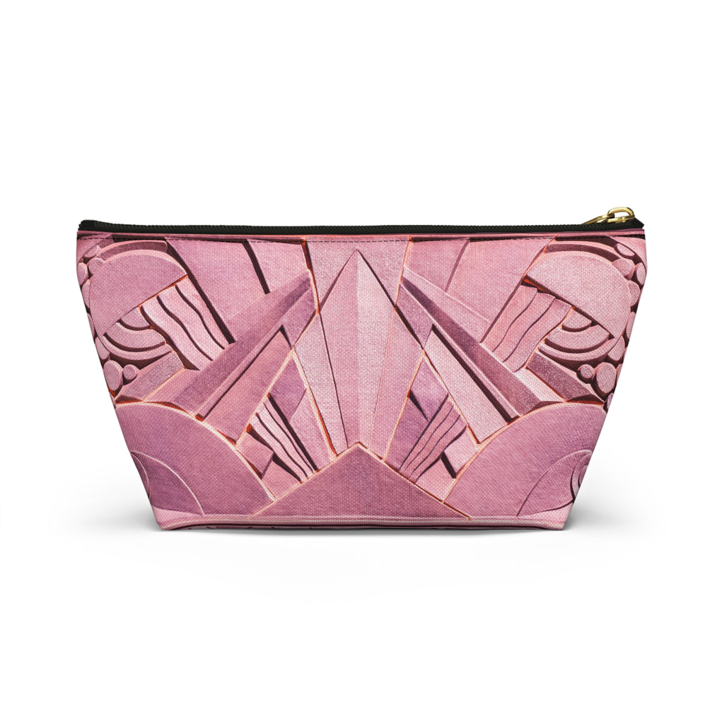 THE OPULENCE - Rose Reverence | Glamorous Art Deco Makeup Bag - Accessory Cosmetic Pouch
