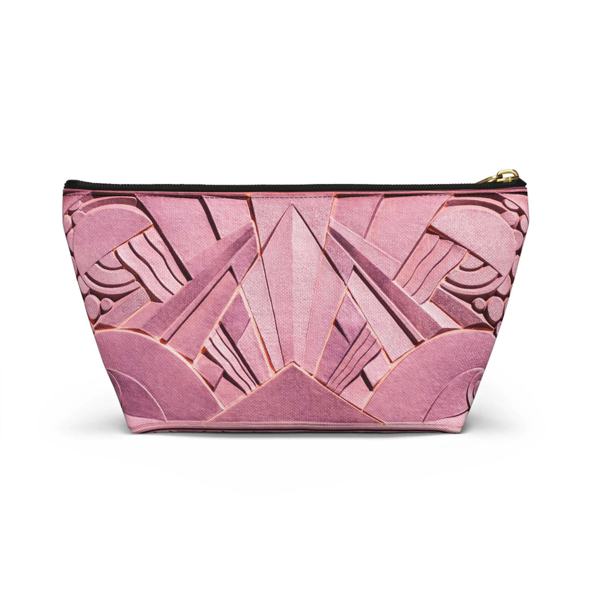 THE OPULENCE - Rose Reverence | Glamorous Art Deco Makeup Bag - Accessory Cosmetic Pouch
